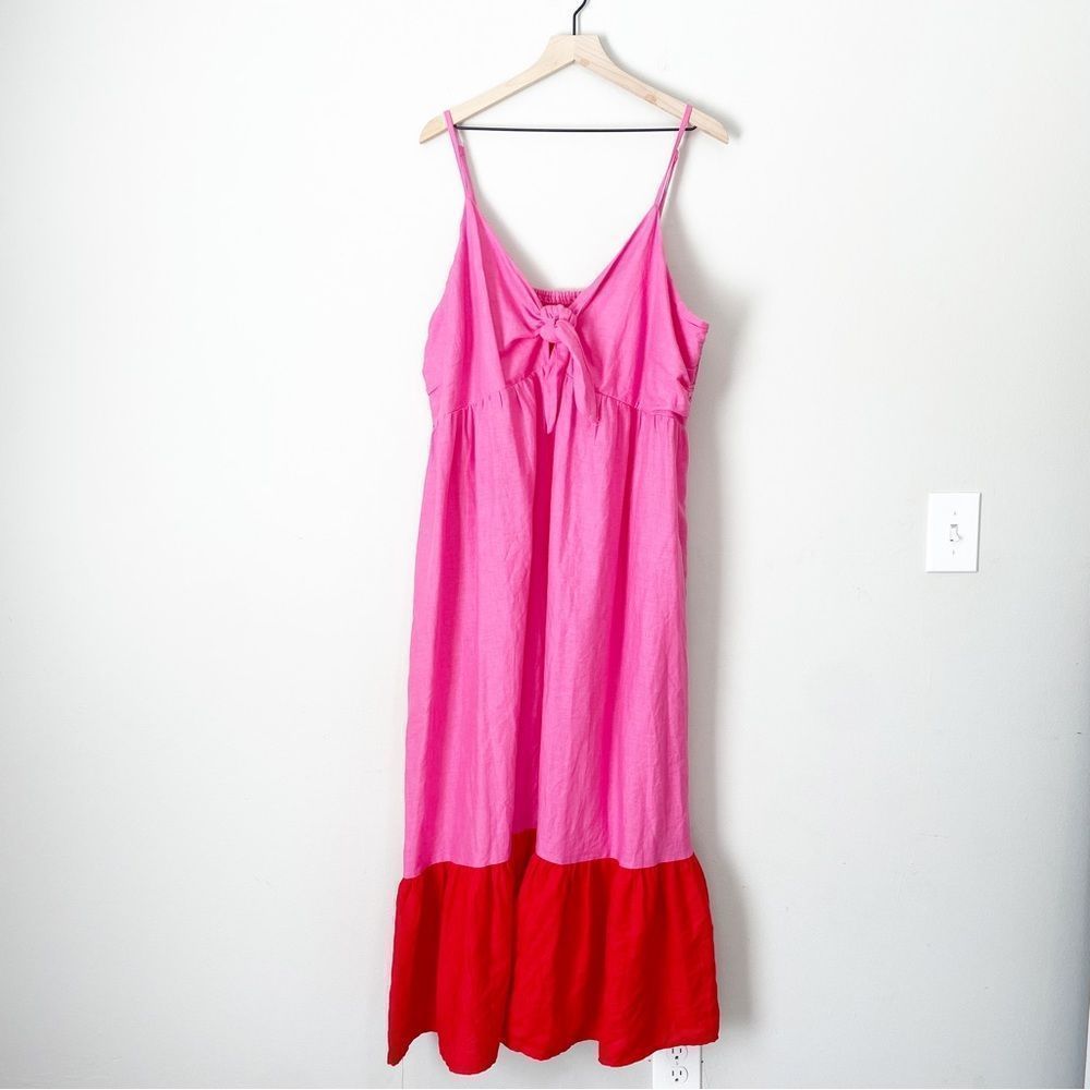 Tabitha Brown for Target Linen Blend Maxi Sundress 2X